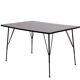 1950s Adjustable dining / coffee table by Rudolf Wolf for Elsrijk, Holland