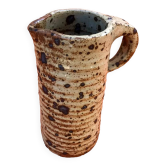 1970s Pyrite Stoneware Pitcher