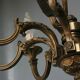 Chandelier bronze 8 branches