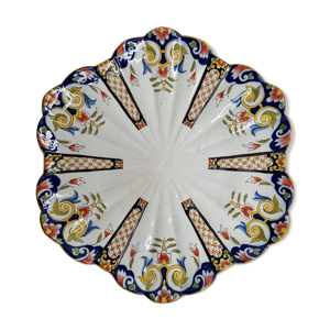 plat ancien en faïence