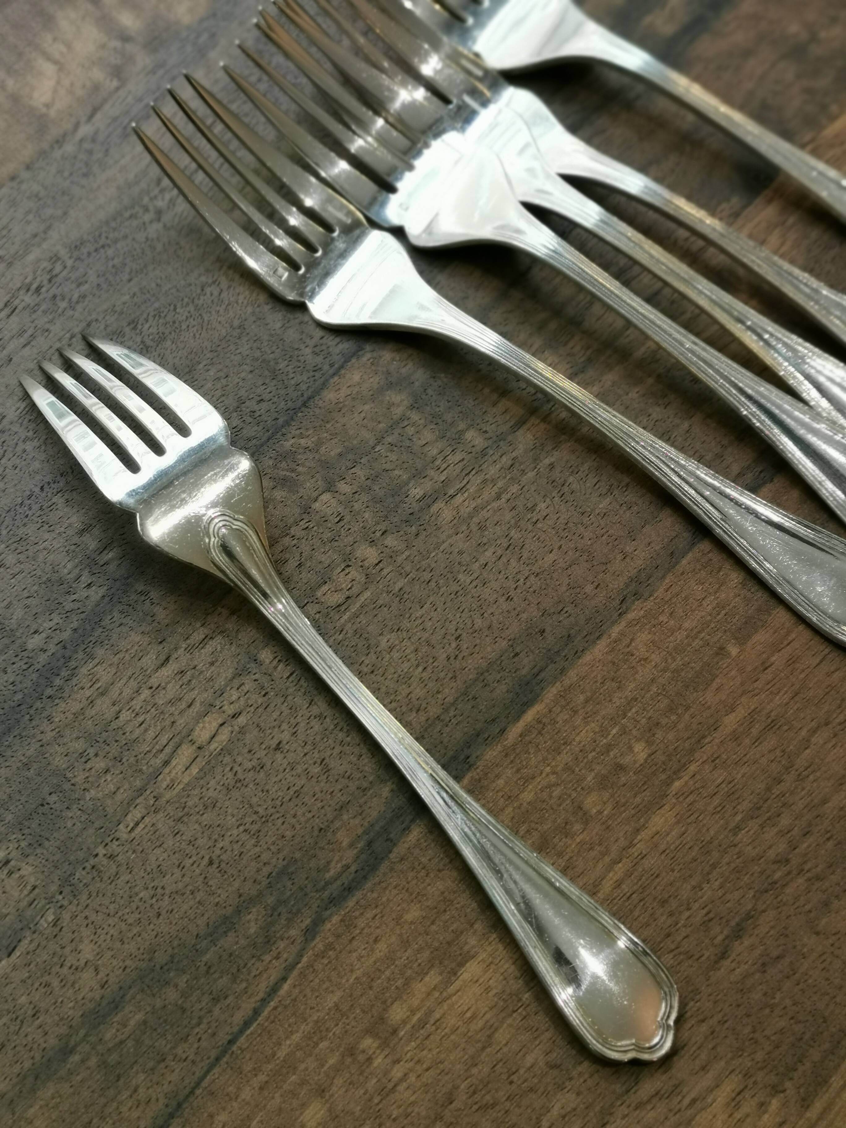6 christofle fish forks