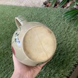 Vintage ceramic pitcher model flowers