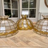 Mimosa mother-of-pearl pendant light