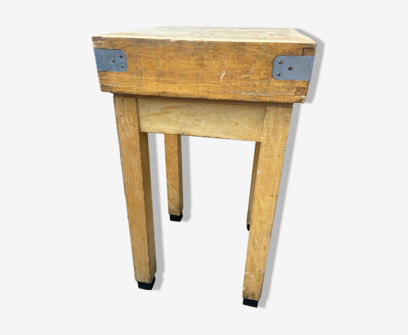 Billot de boucher ancien