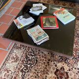 vintage square table from the 70s