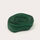 Mini cendrier en malachite de forme abstraite