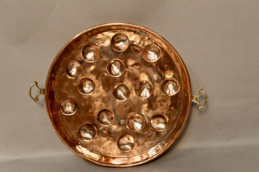 Copper snail dish