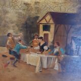 Old oil on panel
