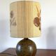 Lampe vintage en grès pyrité années 70