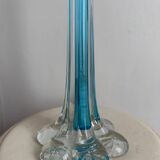 Turquoise blue soliflore vase
