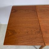 Table à manger en teck danois par Kai Kristiansen années 1960