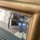 Gilded wooden mirror
