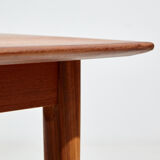 Restored teak dining table