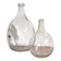Antique glass demijohns (c.1920). Set of 2 pieces