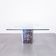 Square marble dining table from the 70s