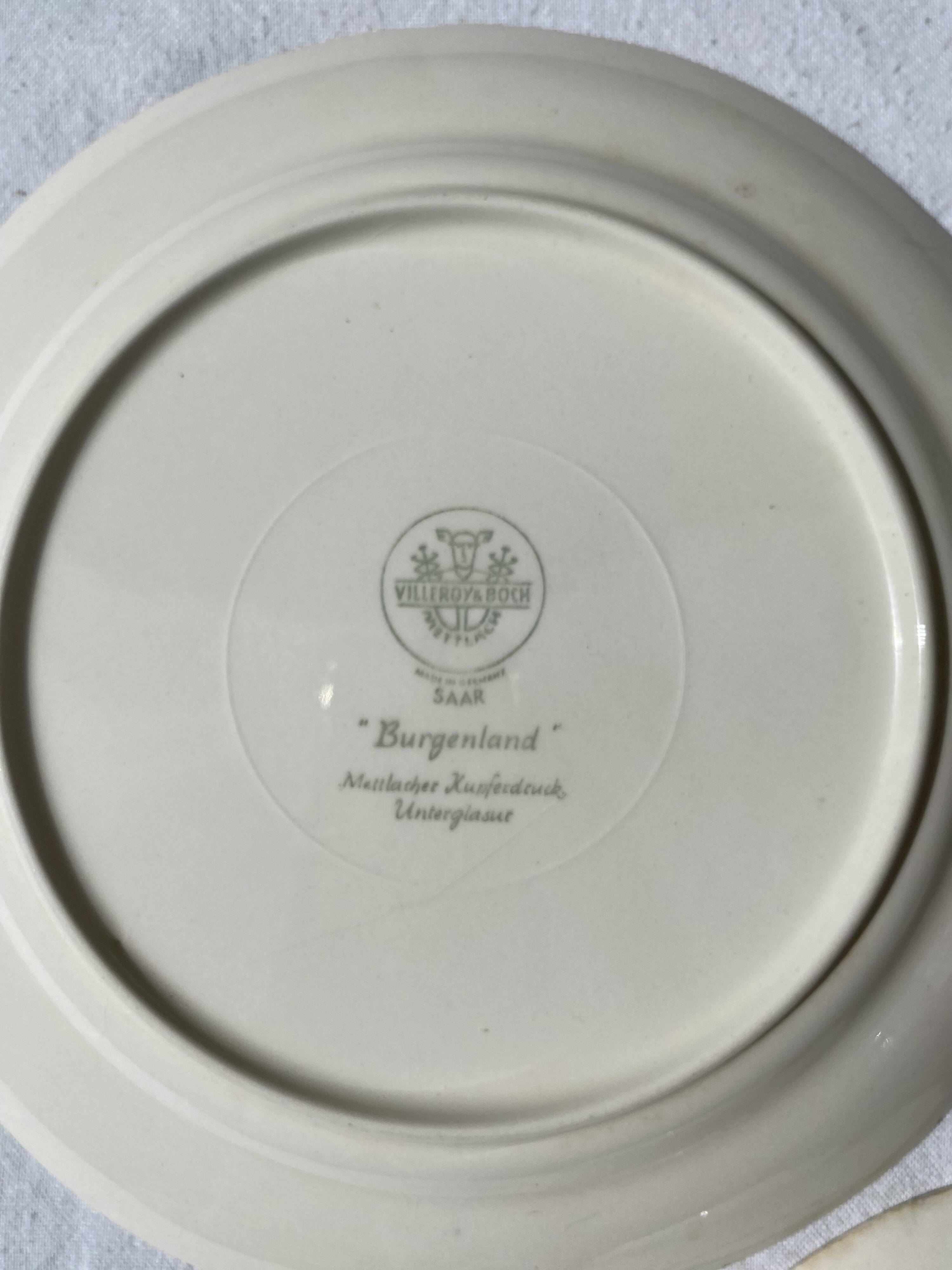 Villeroy & Boch Burgenland dessert plates