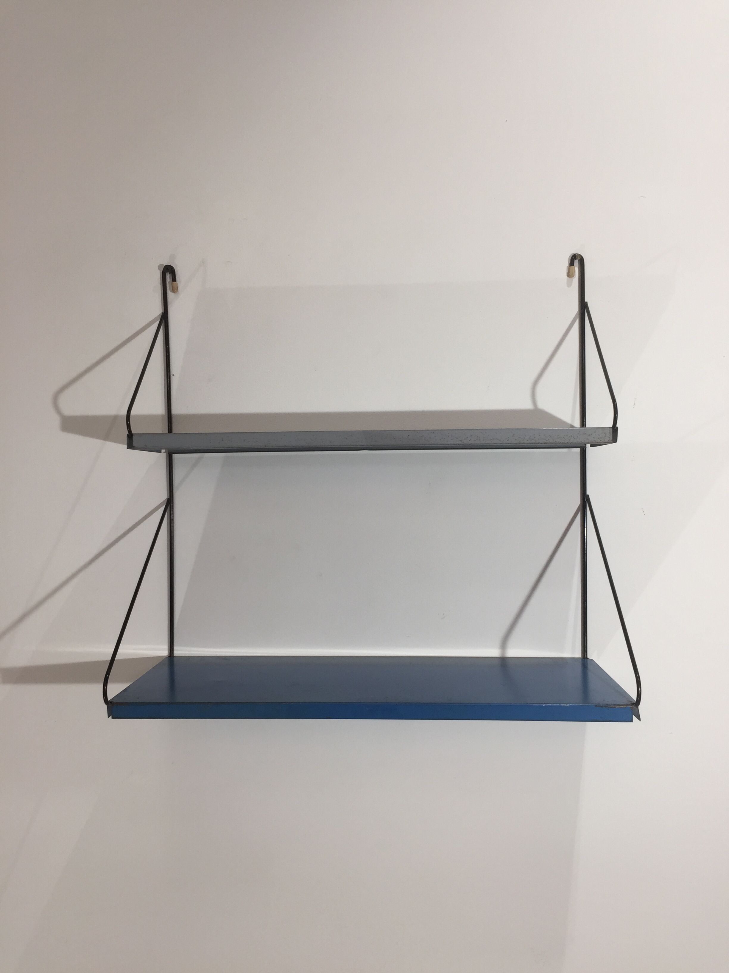 Metal shelf from the 1960s