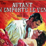 Original movie poster "Gone with the Wind" Clark Gable