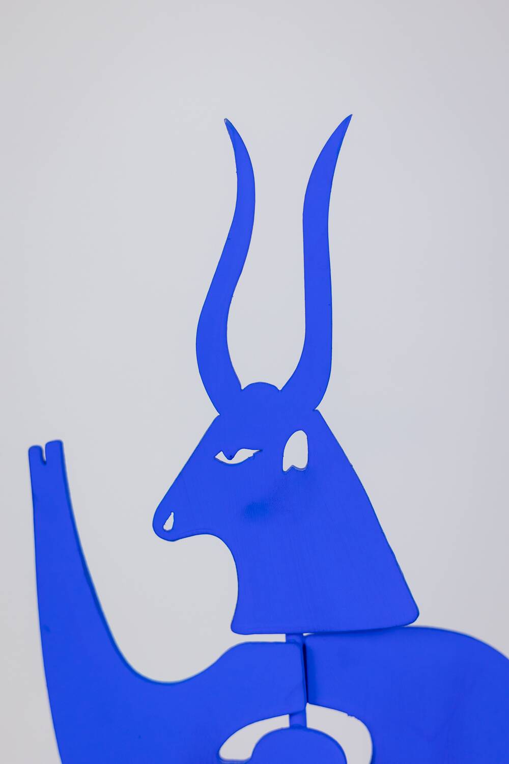 Antonine de Saint Pierre. Blue “Tauride” sculpture. Contemporary.
