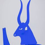 Antonine de Saint Pierre. Blue “Tauride” sculpture. Contemporary.