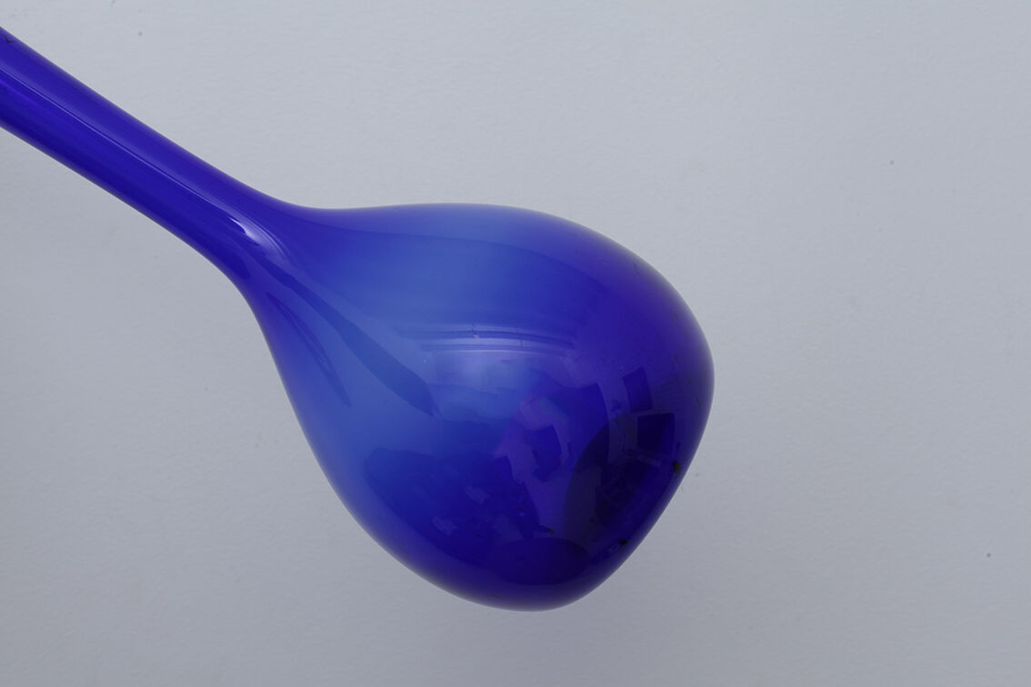 Royal blue vase