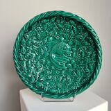 Fruit cup or Vallauris dish in Massier green 50