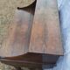 Victorian oak graduated desk – circa 1890-1910.