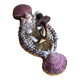 Vintage shell wall candle holder