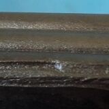 Mirror in wood and gilded stucco 50x28cm