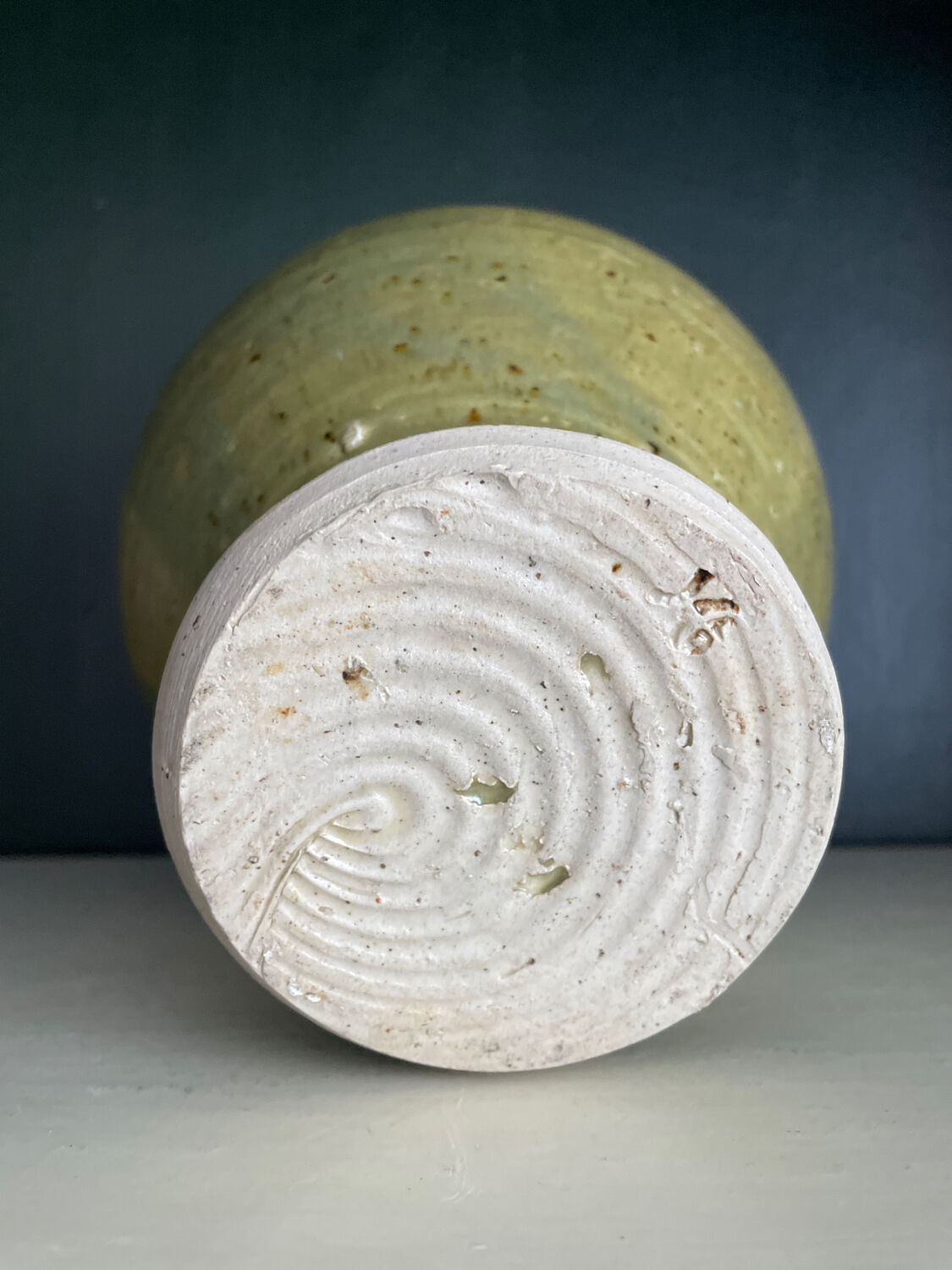 Vase vintage grès La Borne