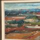 Original Swedish Oil on Canvas – “Landscape” by Jerzy Luczak‑Szewczyk (1923–1975)