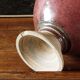 Vase boule scandinave en grés émaillé