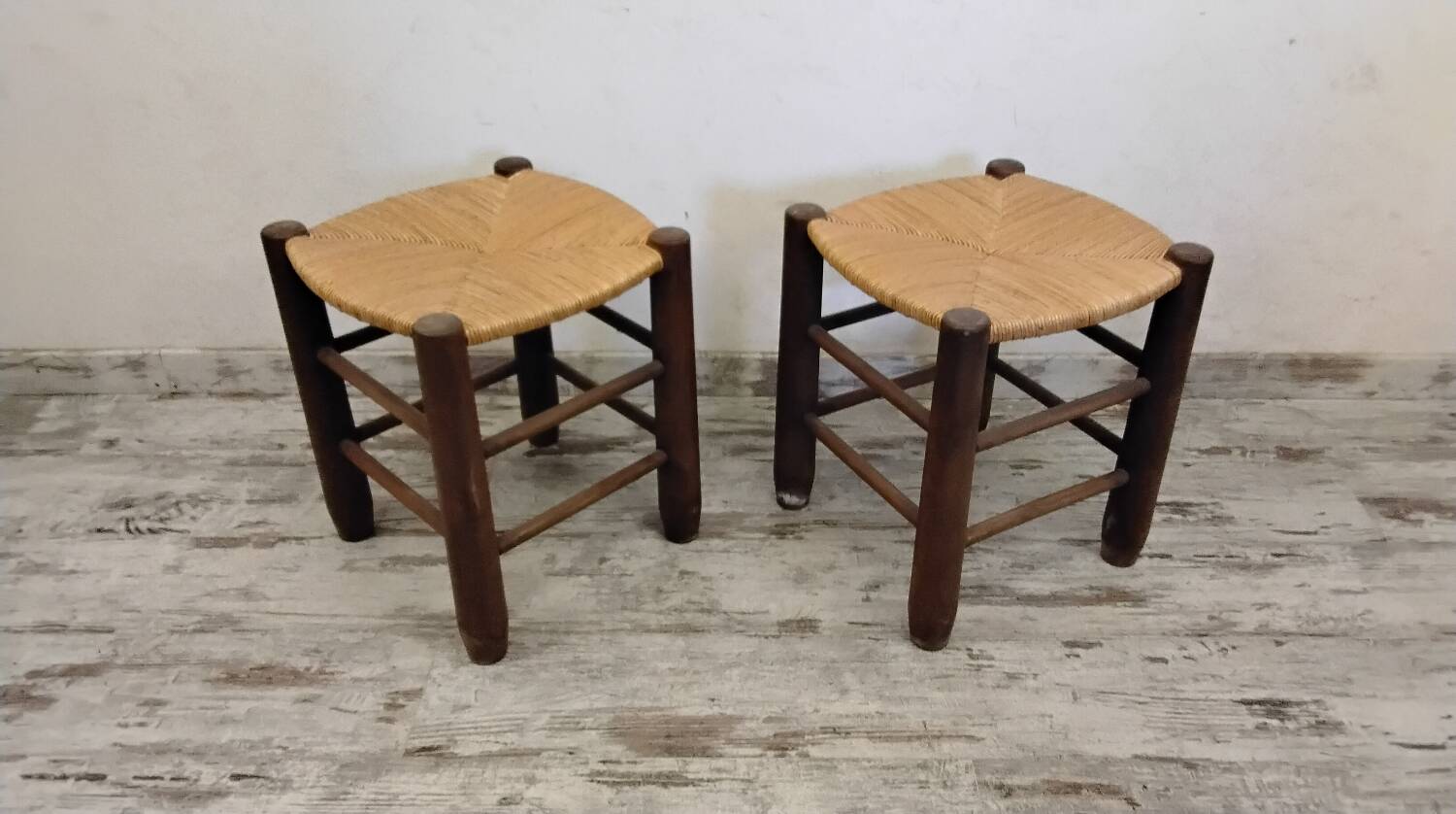 Chairs, armchairs, stools in the style of Charles Dudouyt