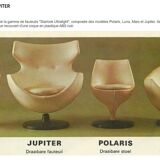 "Jupiter" swivel lounge chair by Pierre Guariche for Meurop