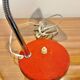 Vintage grained metal desk lamp