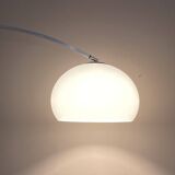 Guzzini arc floor lamp. 1970. Italy. Marble base.