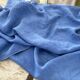 Old monogram damask tablecloth monogrammed "JC" - 170x185 cm - 10 people.