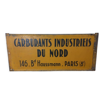 Enseigne Carburants du Nord Paris