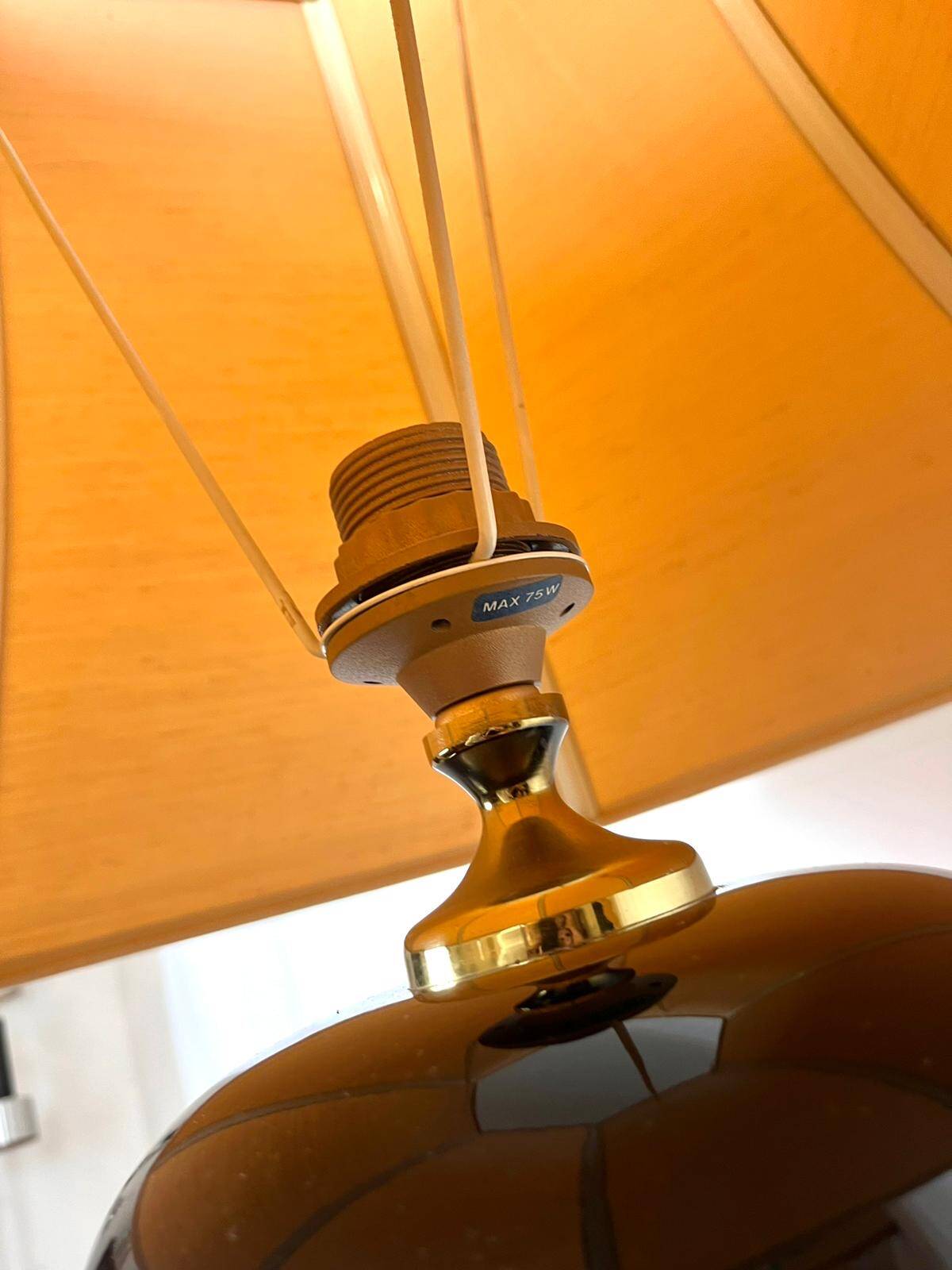 Très grande lampe de bureau Maison Le Dauphin, France, années 1970