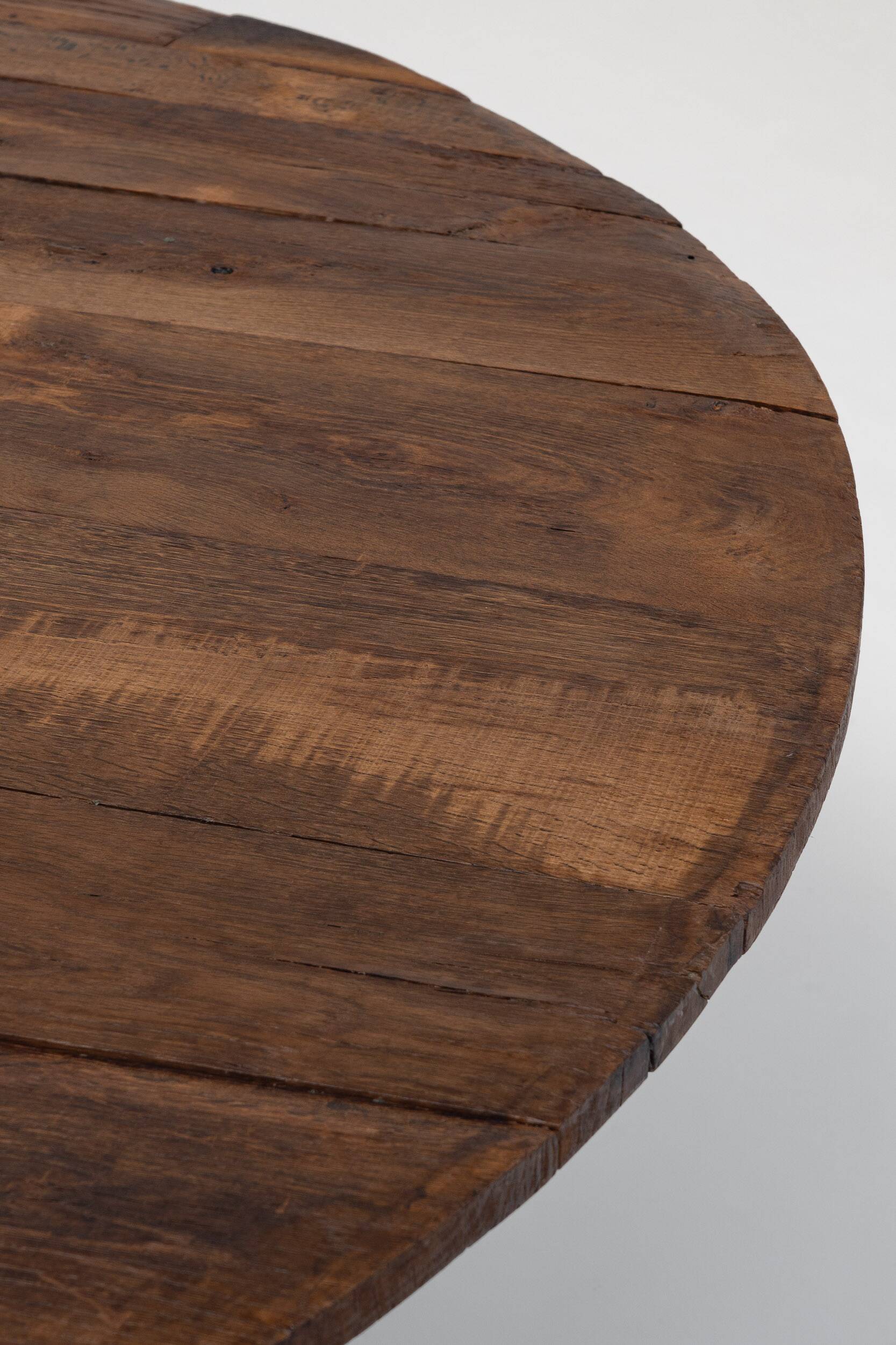 Impressive XL Oak Farmhouse Dining Table, France 19th century