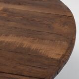 Impressive XL Oak Farmhouse Dining Table, France 19th century