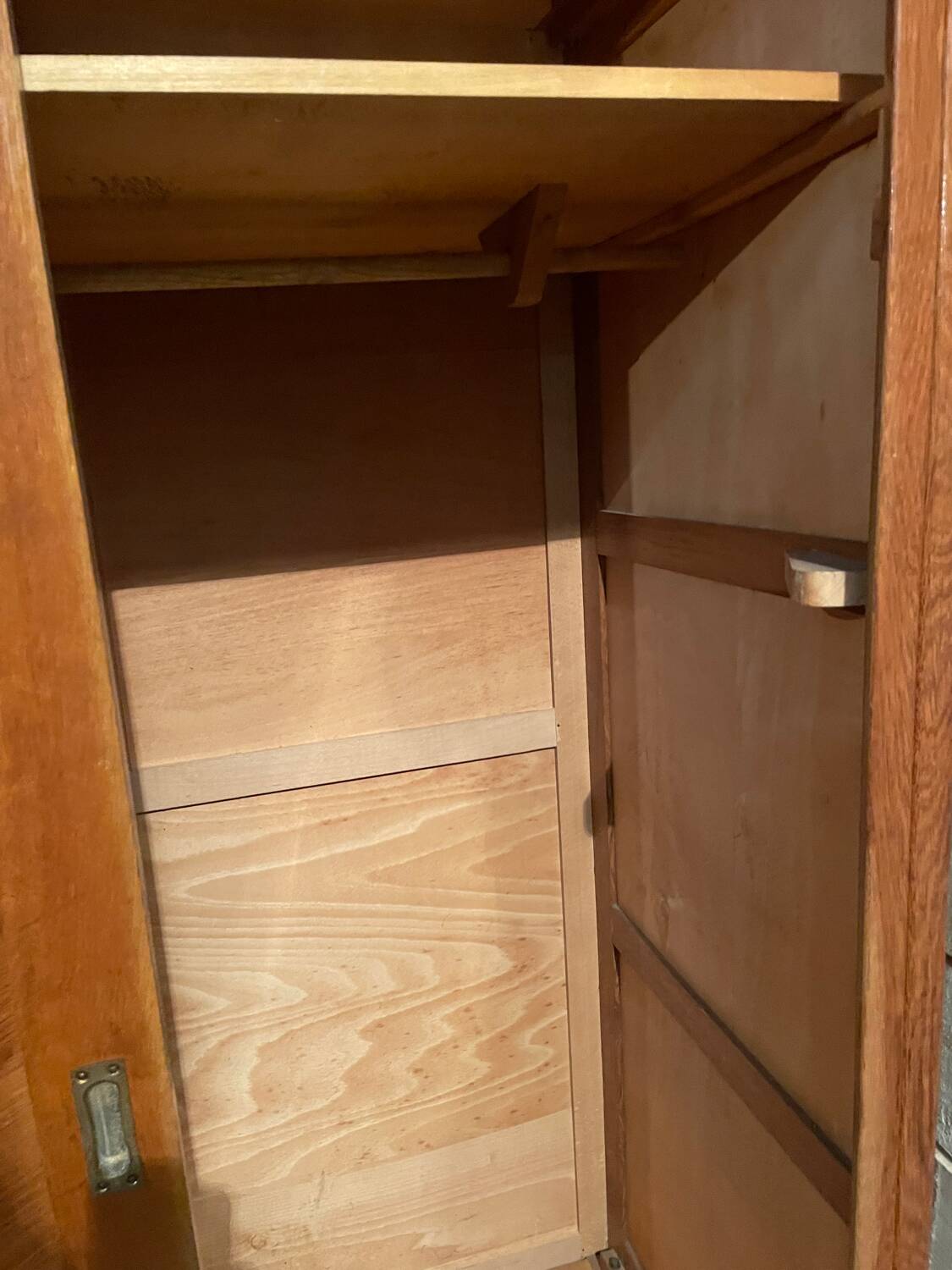 Vintage sliding door wardrobe 50/60