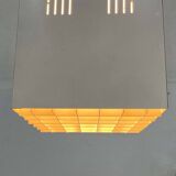Modern minimalist cube ceiling light from the mid-century, Finland, 1960s.
