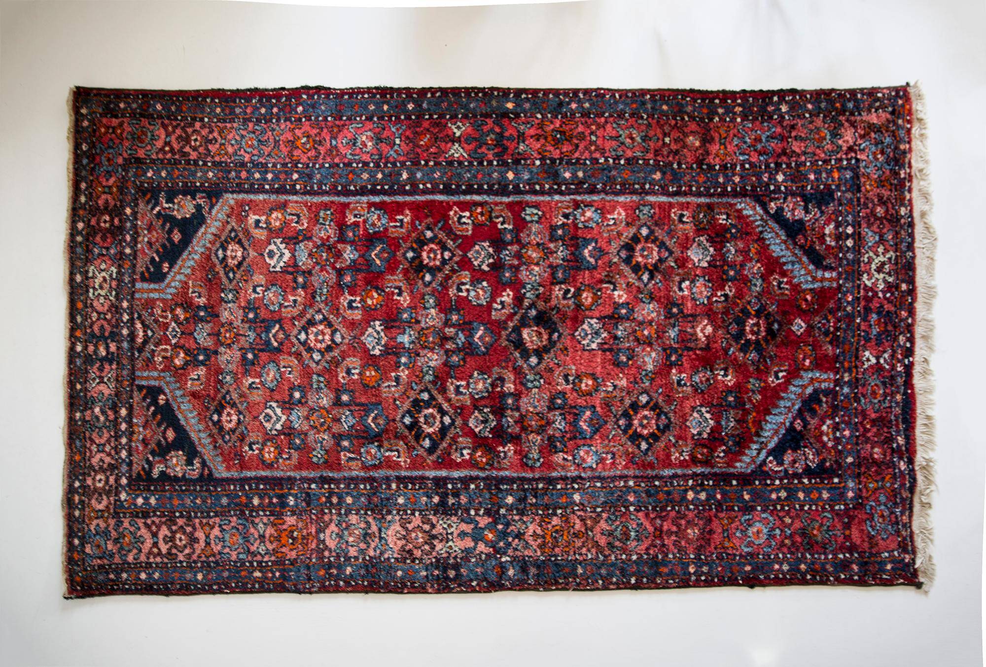 Mid-century wool rug, France, Europe, 1960s