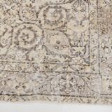 5x9 Rug For Bedroom Brown & Beige Pastel Persian Rug, 170x274Cm SK 5461