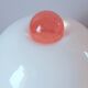 Lampe champignon en opaline de Murano, 1970