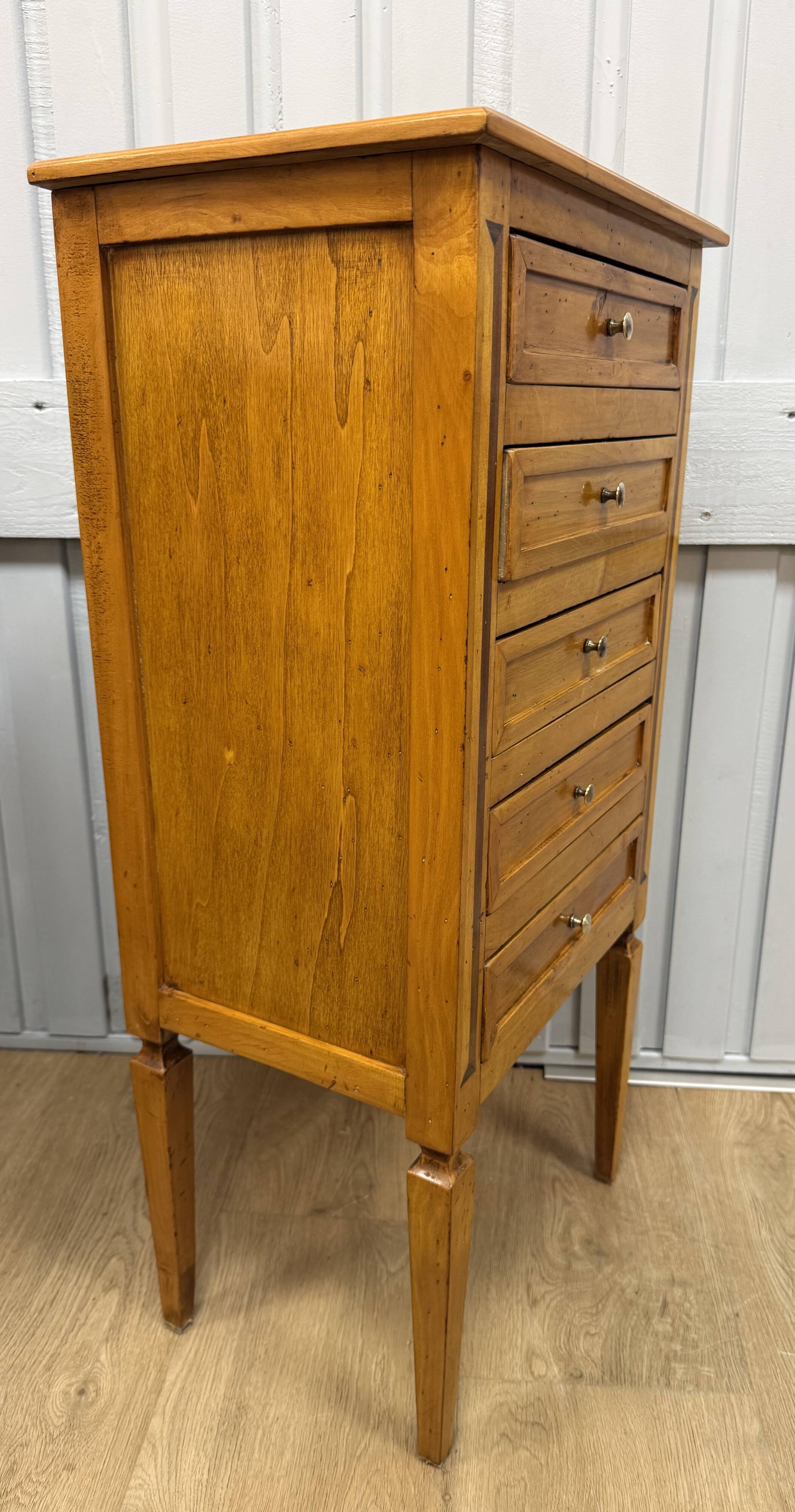 Louis XVI style chest of drawers