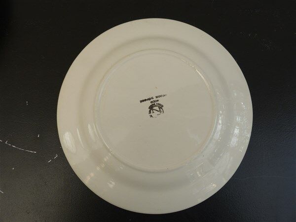 Givors vintage tile plate plates