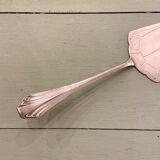 Art deco cake shovel, silver metal