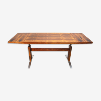 Vintage adjustable rosewood dining or coffee table from K&G, 1960s